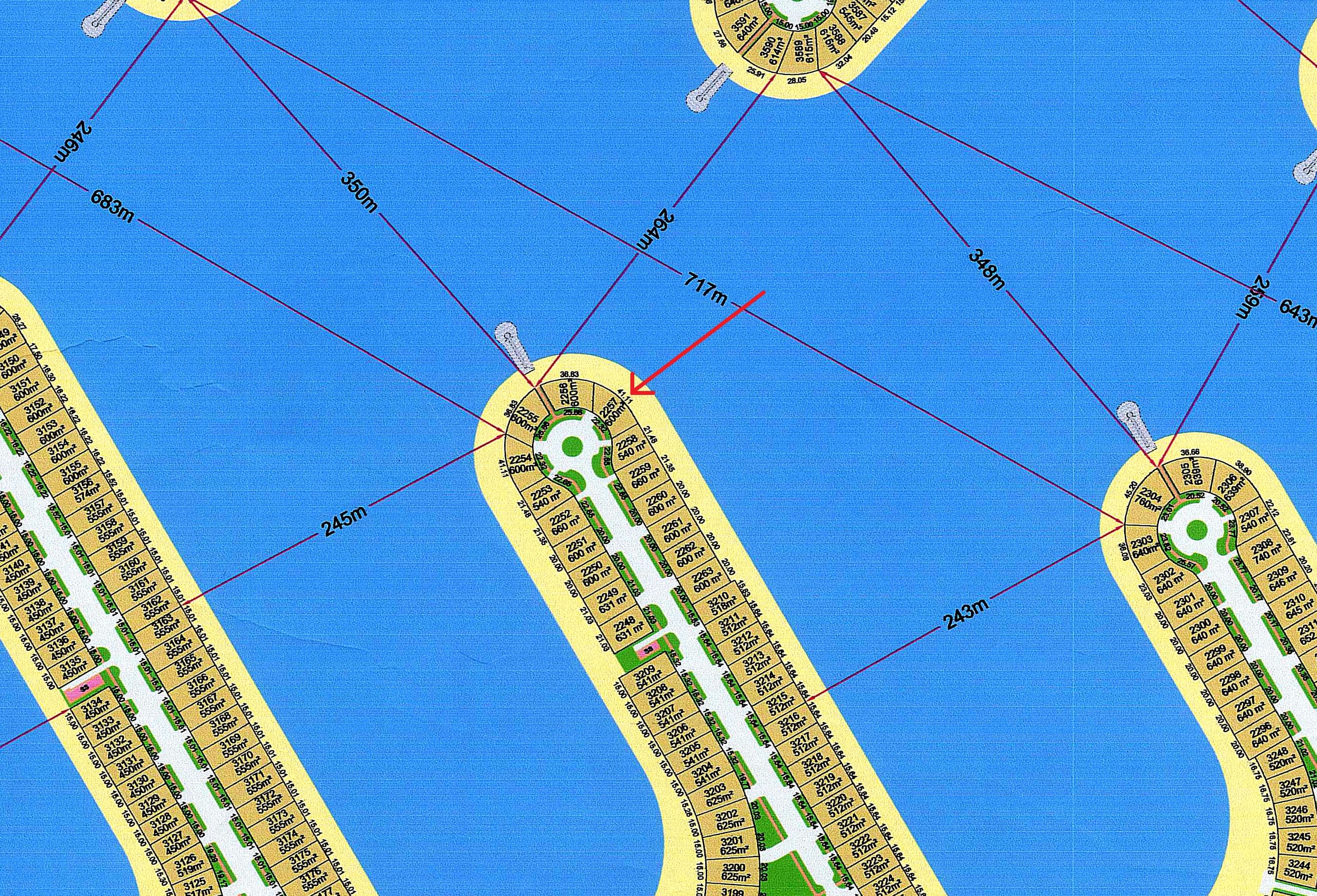 ارض للبيع فى البحرية الثالثة