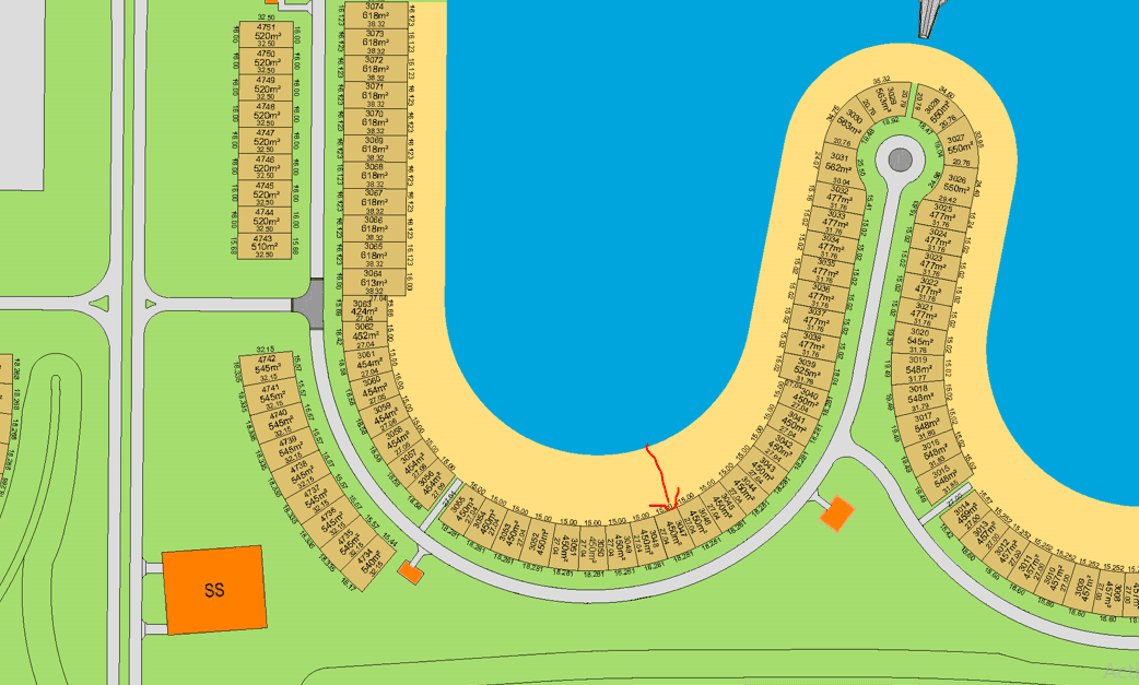 ارض مميزة للبيع فى البحرية