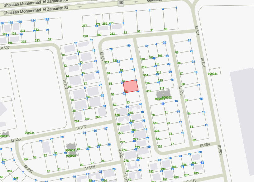 للبيع أرضين بجانب بعض فى منطقة الصديق