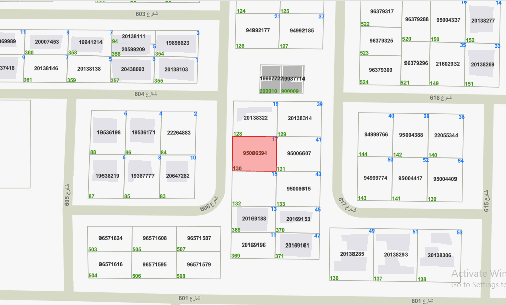 أرض فضاء للبيع فى الصديق شارع واحد
