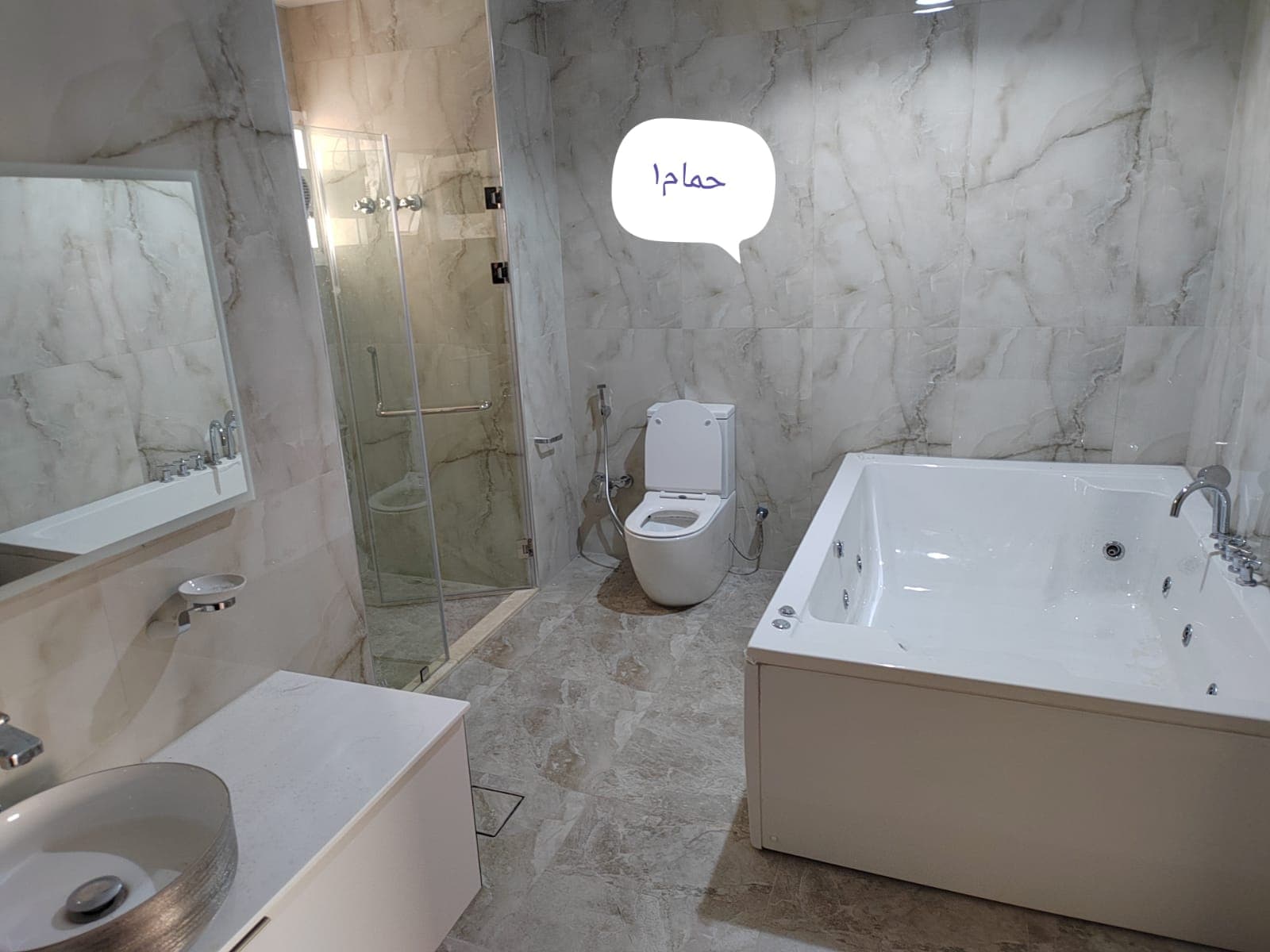 للإيجار دور كامل فى منطقة جابر الأحمد