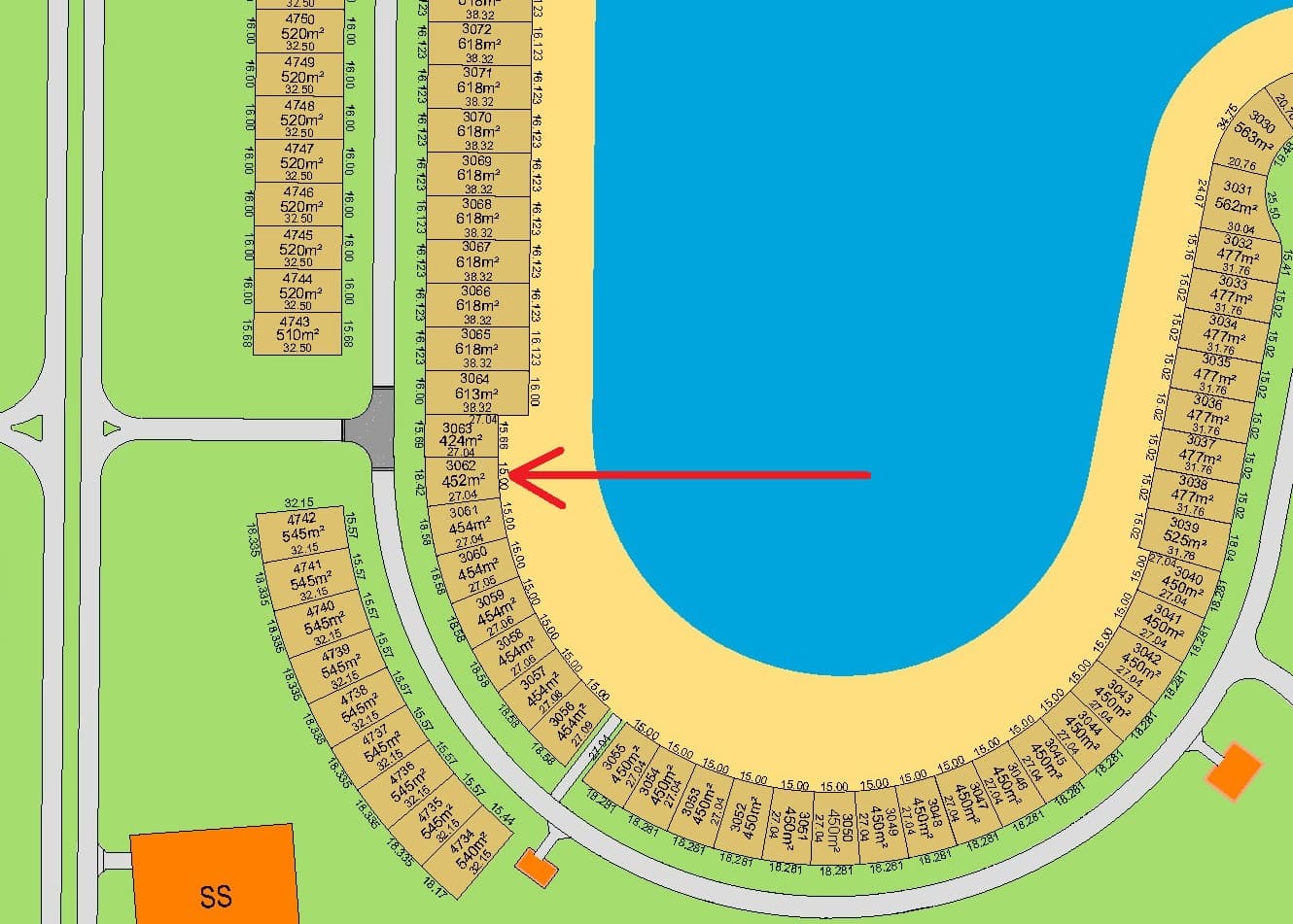 أرض للبيع فى صباح الاحمد البحرية