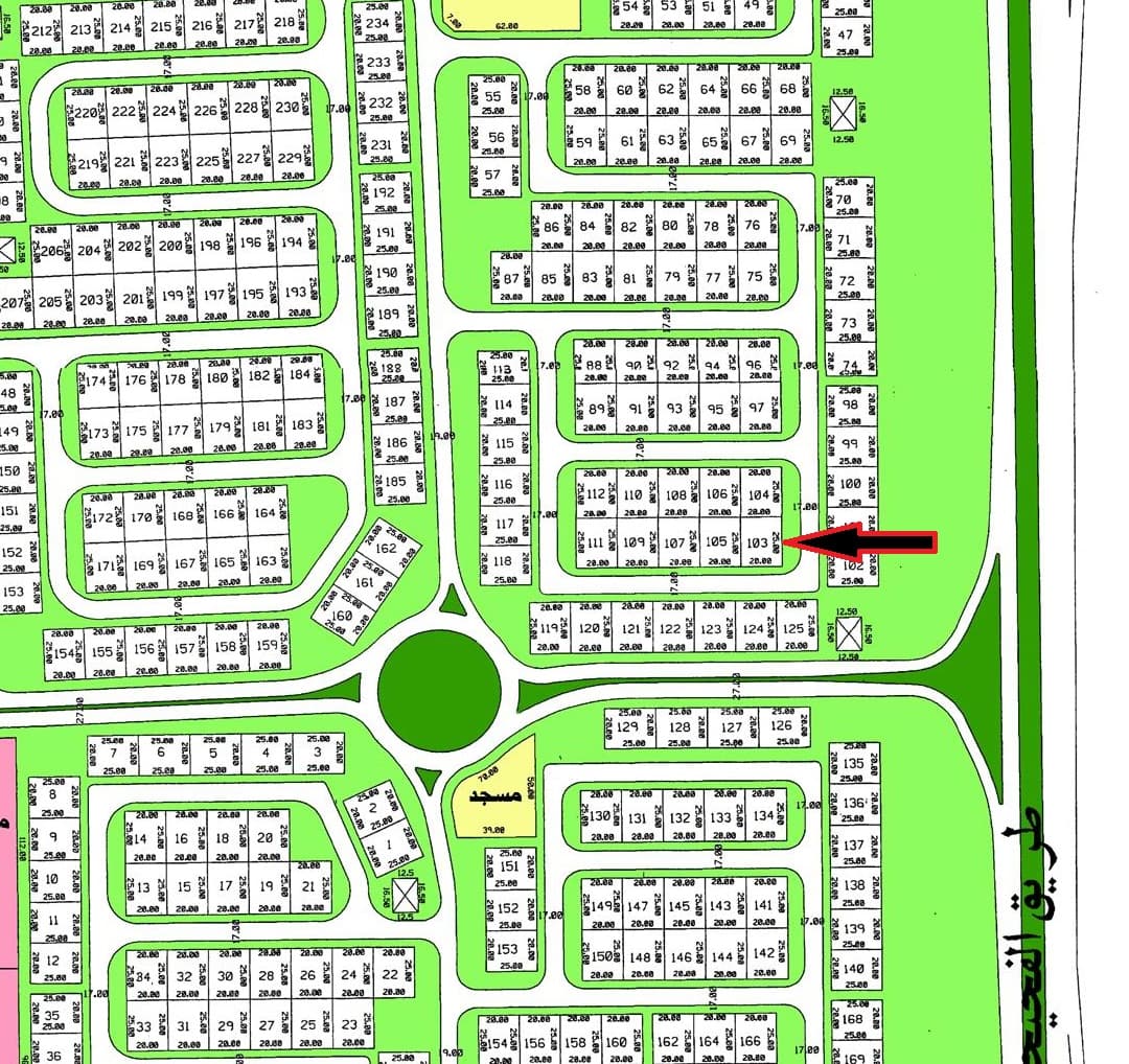 للبيع أرض في الفنيطيس قطعة 3