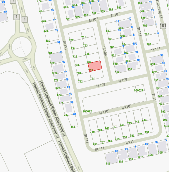 للبيع أرض فى غرب مشرف قطعة 1