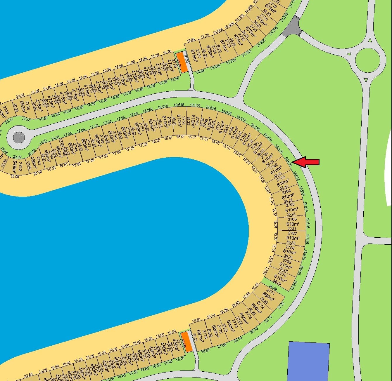 أرض للبيع فى البحرية الخامسة