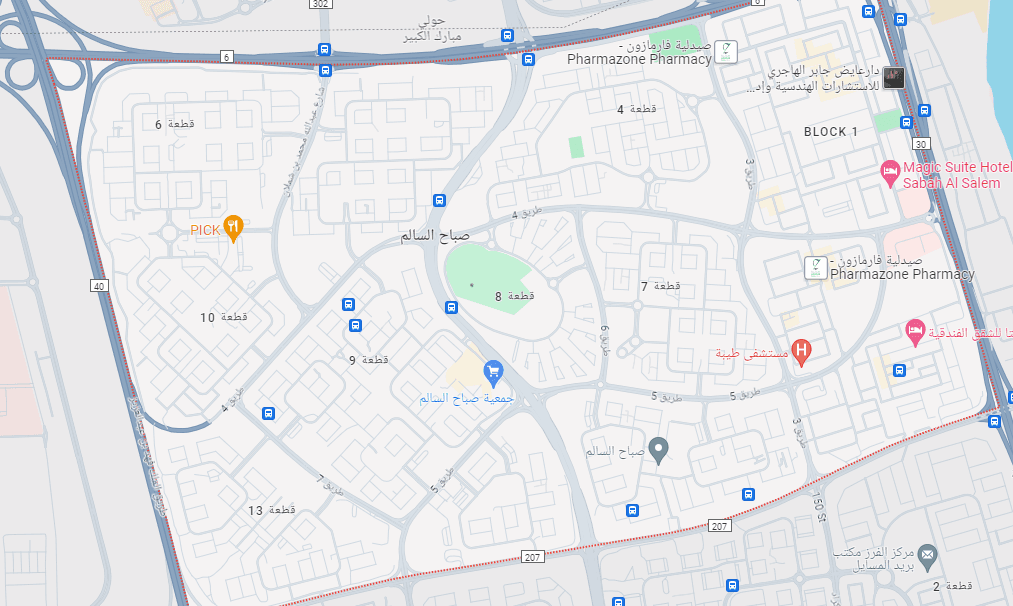 للايجار شقة فى صباح السالم بمجمع السدره