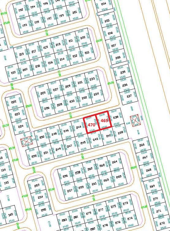 للبيع أرضين فى ابوفطيره قطعة 3