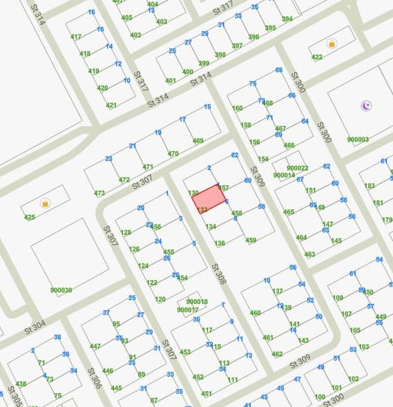 أرض للبيع فى الخيران السكنية