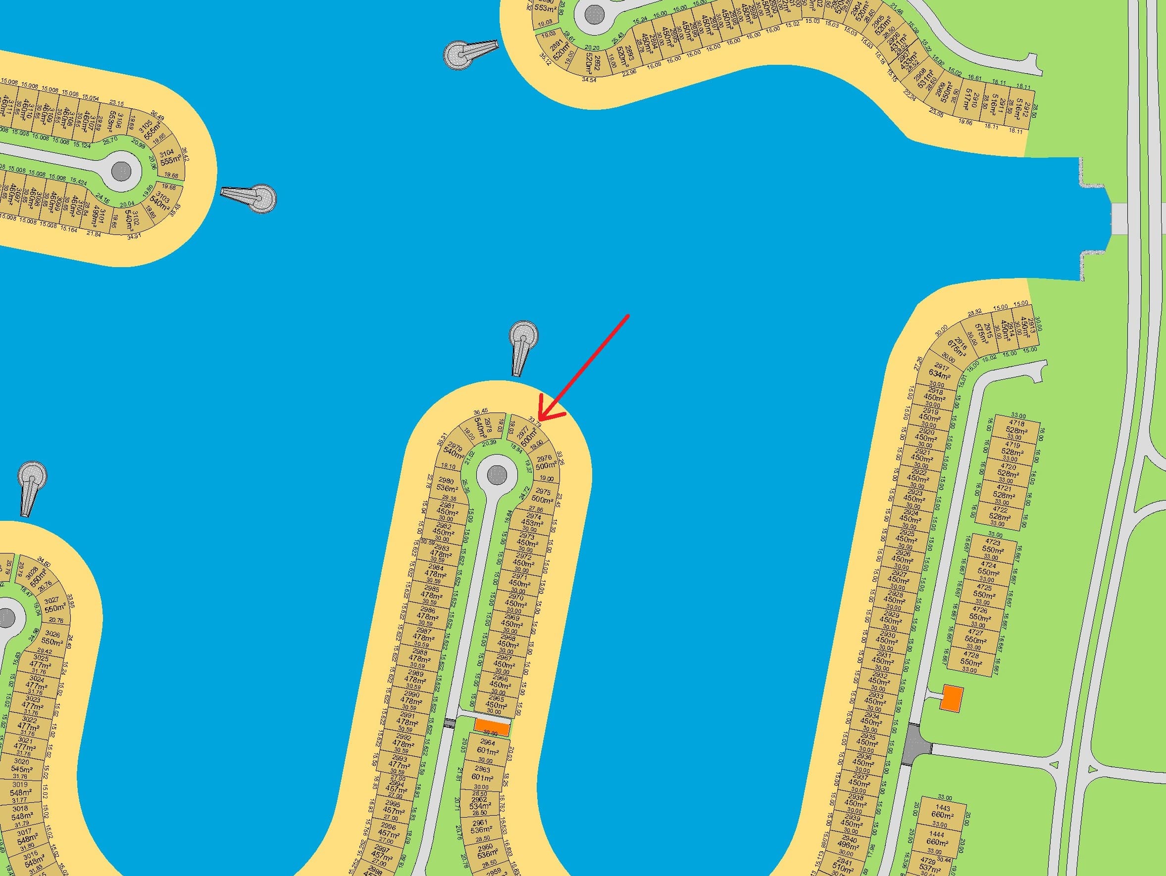 أرض للبيع فى صباح االحمد البحرية راس الخور