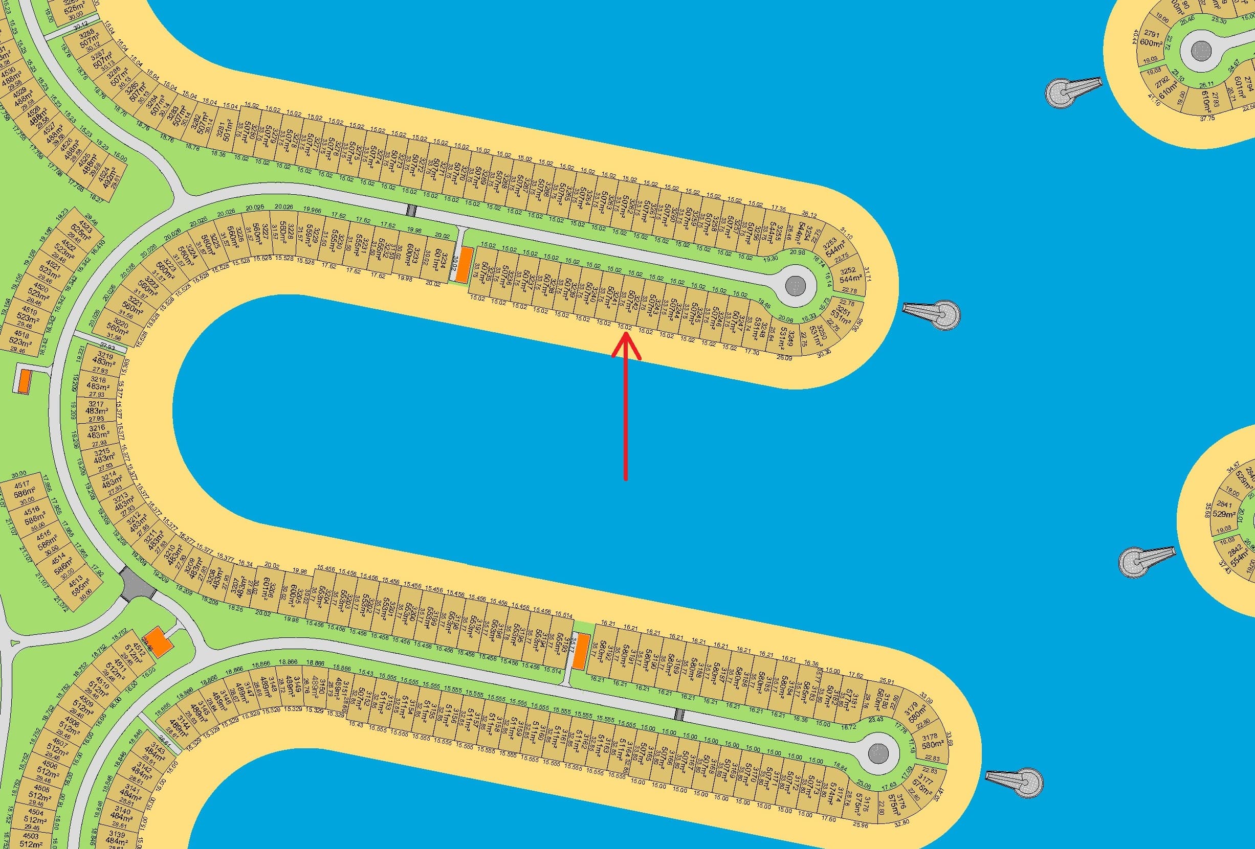 أرض للبيع فى صباح الاحمد البحرية