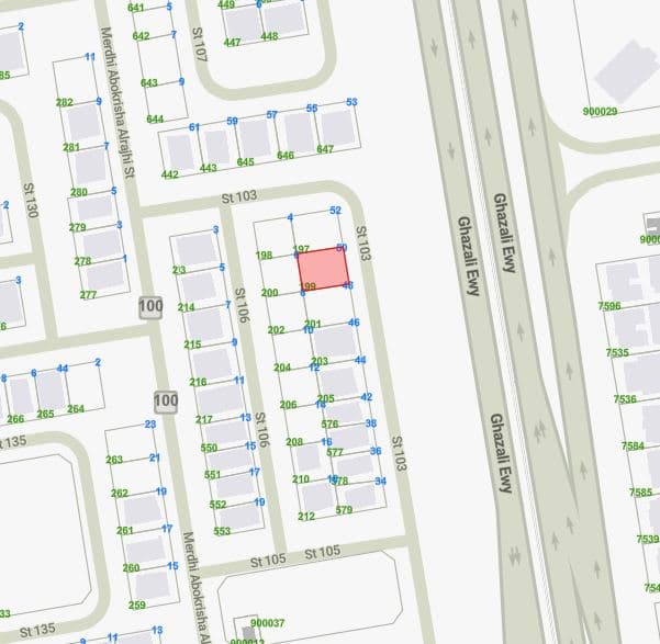 أرض فضاء للبيع فى اشبيليه