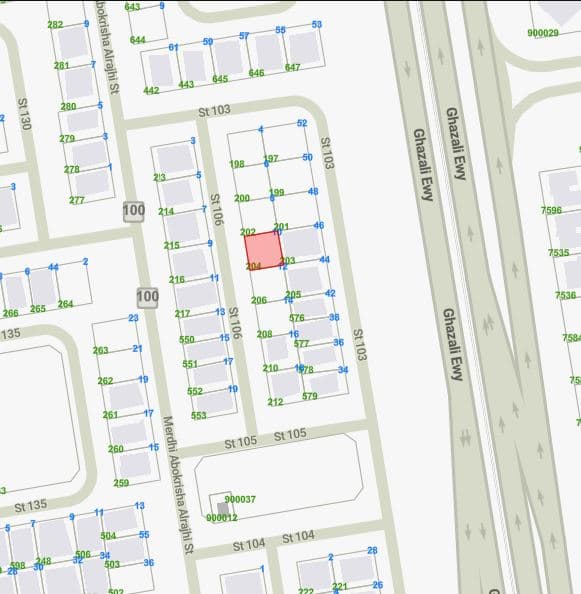 أرض للبيع فى اشبيليه قطعة 1