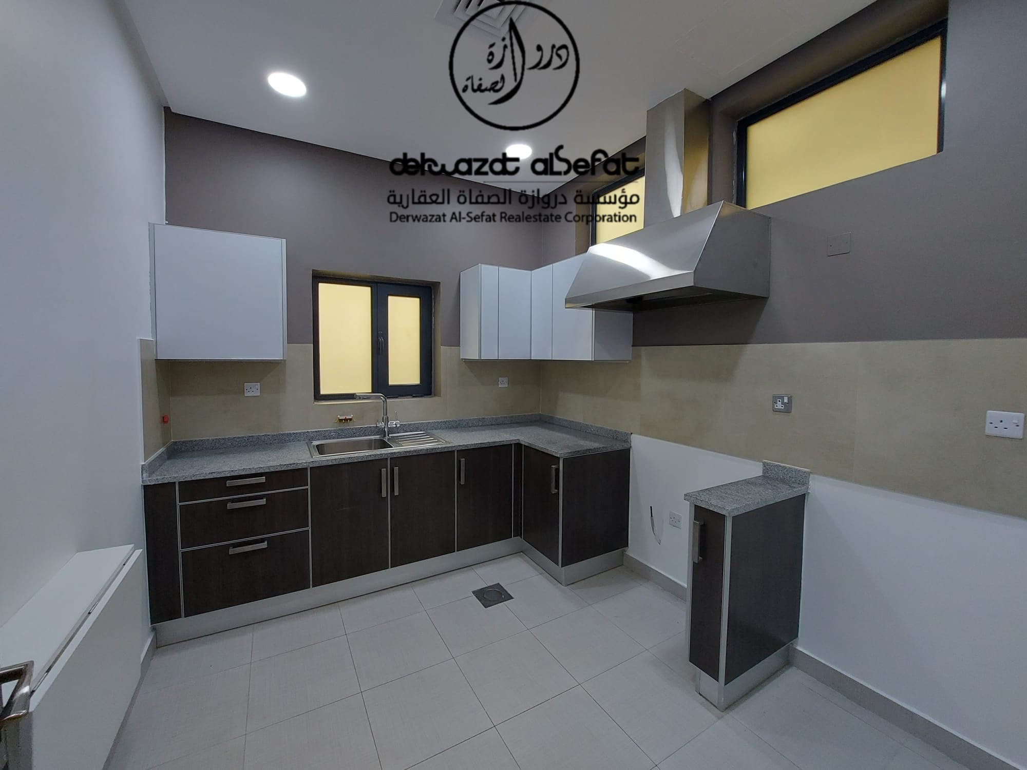 شقة أرضية للإيجار فى الشهداء