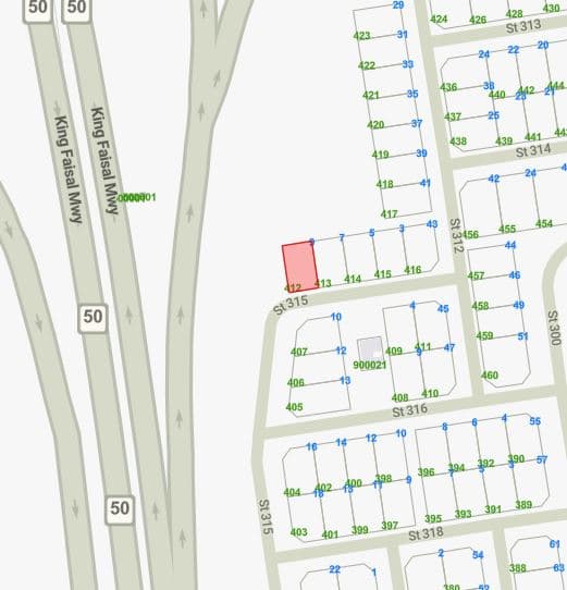 أرض للبيع فى منطقة الزهراء