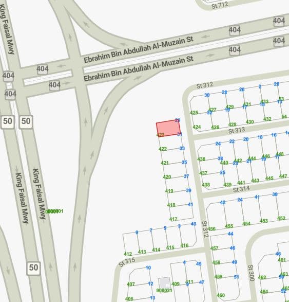 أرض للبيع فى الزهراء