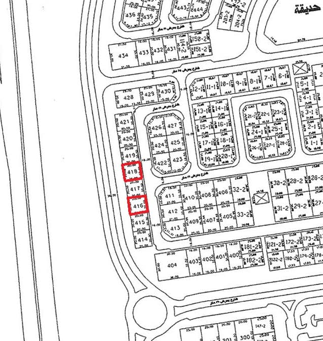 أرض للبيع فى الزهراء بطن وظهر