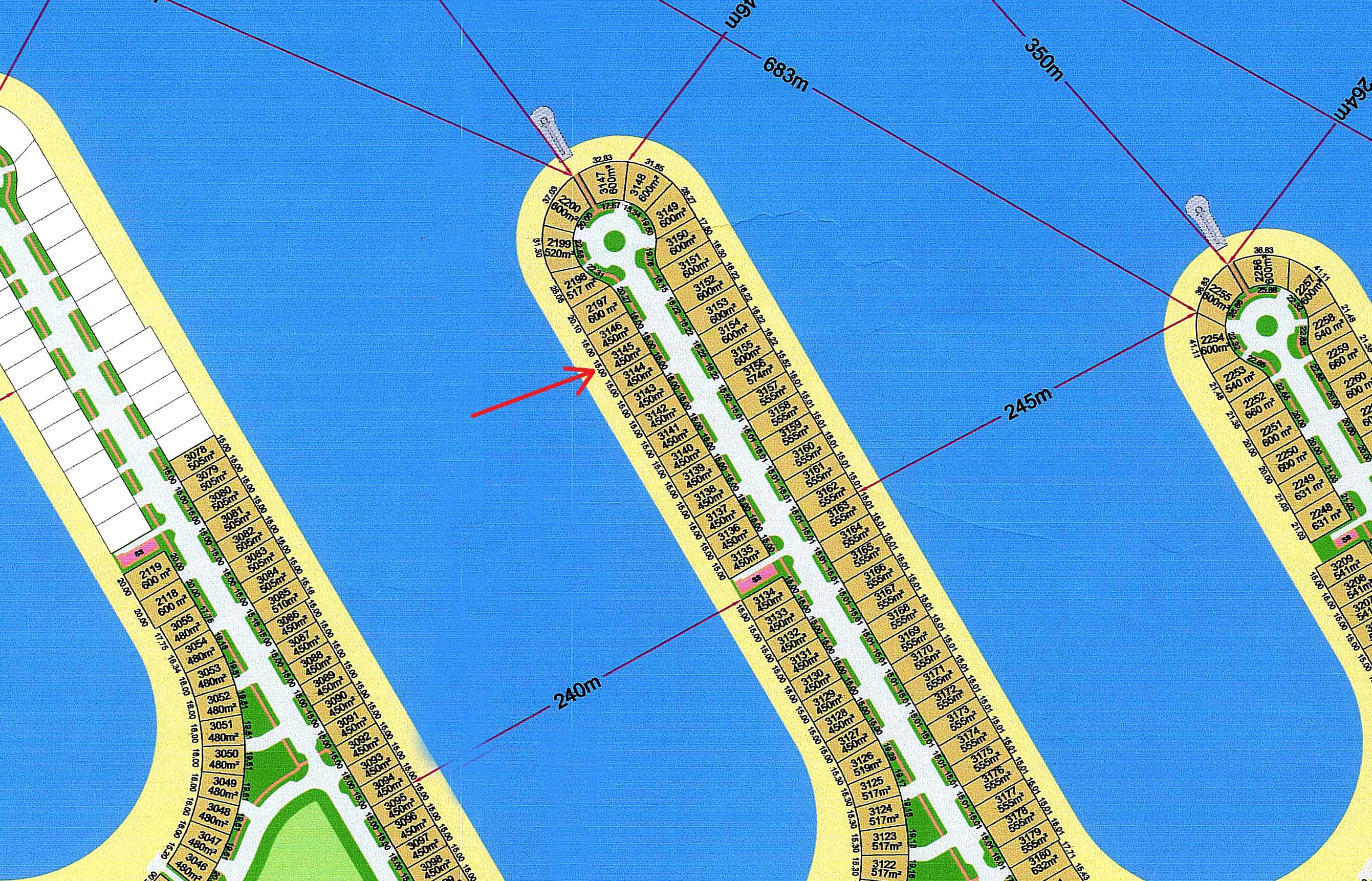 أرض للبيع فى صباح الأحمد البحرية