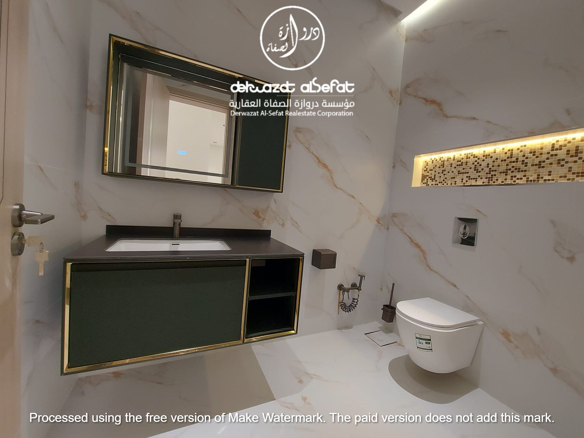 شقة جديدة للإيجار فى بيان