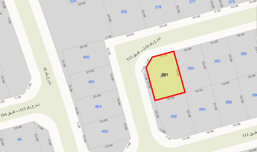 أرض للبيع فى الفنيطيس زاوية