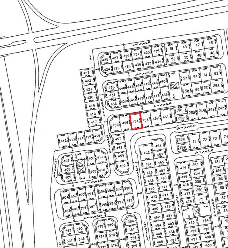 للبيع أرض فى الزهراء قطعة 3