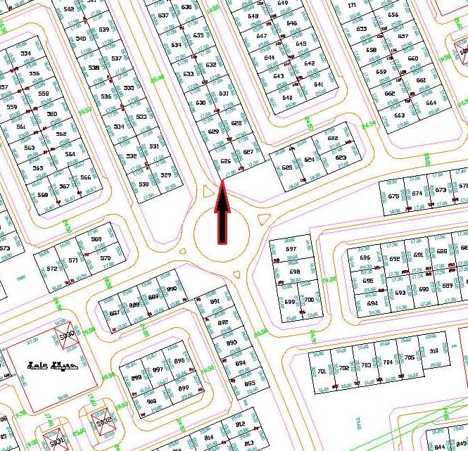 للبيع أرض فى العقيله قطعة 3