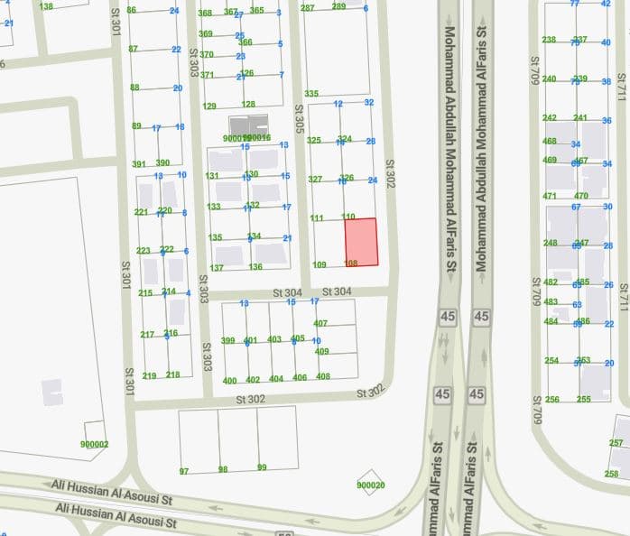 ثلاث أراضى للبيع فى الصديق مفروزين