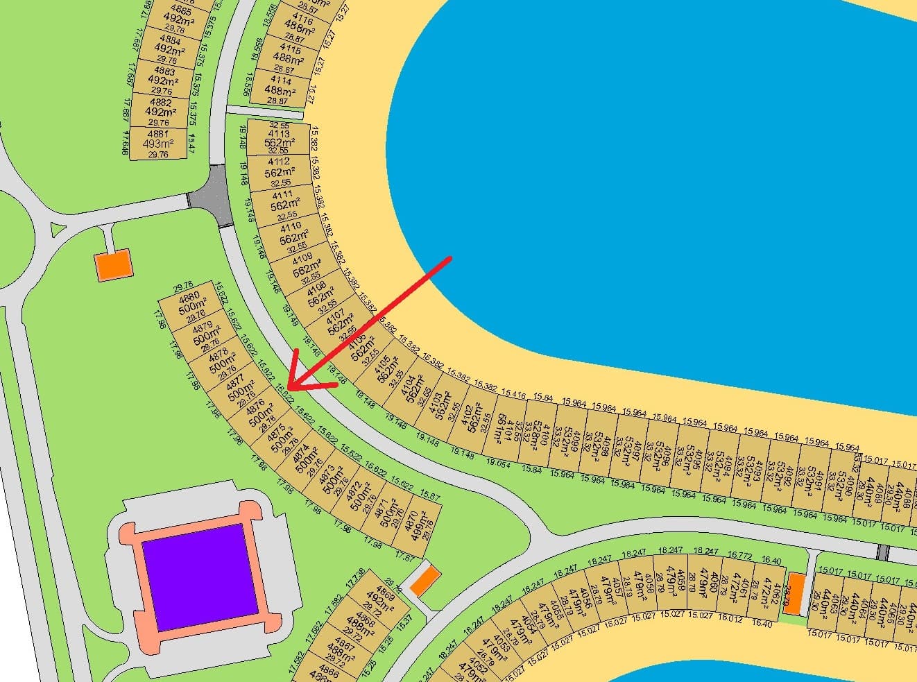 أرض للبيع فى صباح الاحمد البحريه