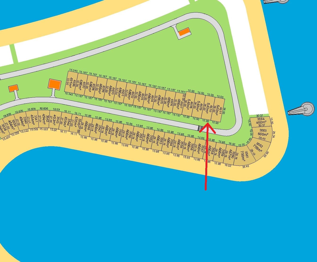 أرض للبيع فى صباح الأحمد البحرية