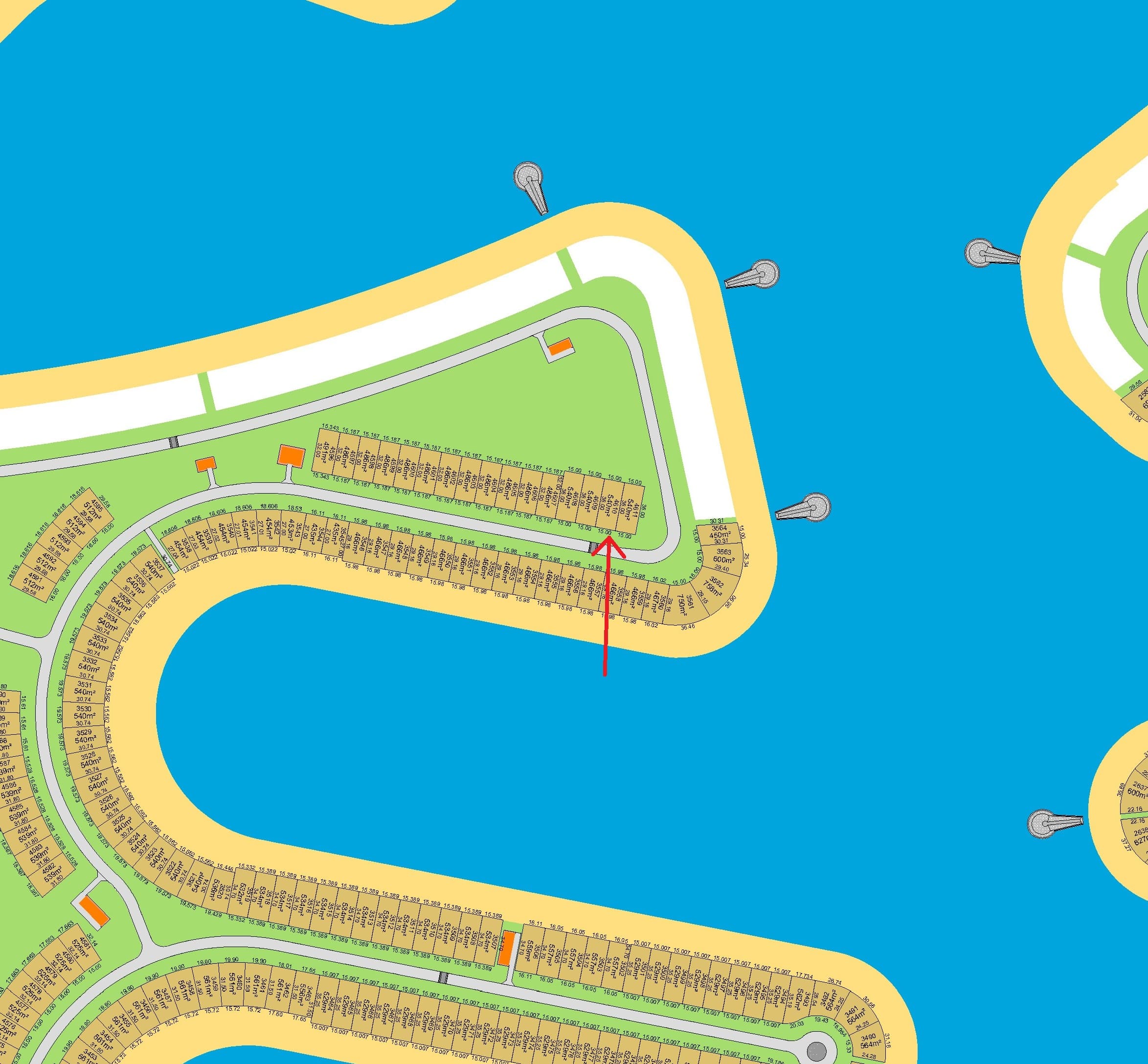 أرض للبيع فى صباح الأحمد البحرية