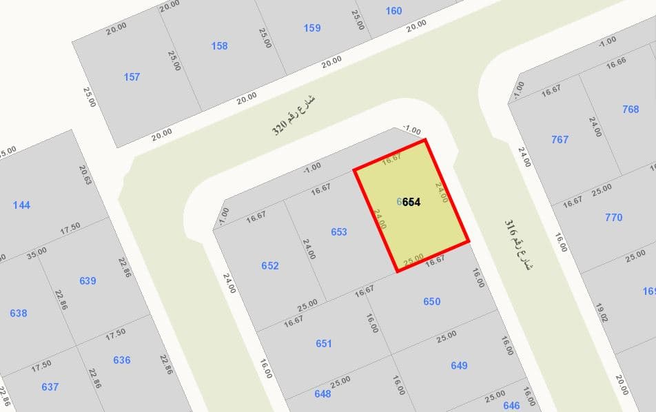 للبيع أرضين فى العقيلة زاوية و إرتداد