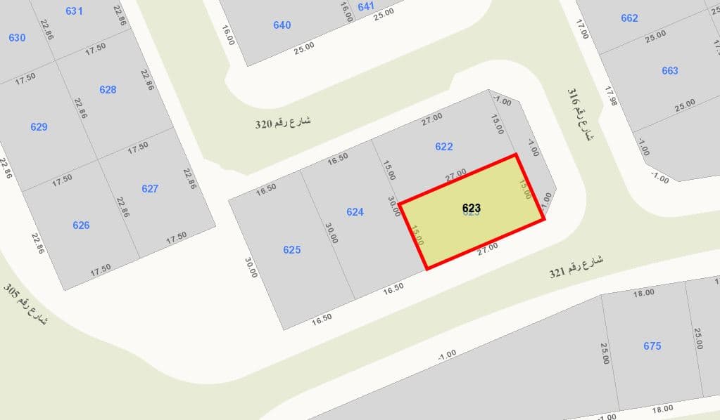 أرضين للبيع فى العقيلة قطعة 3