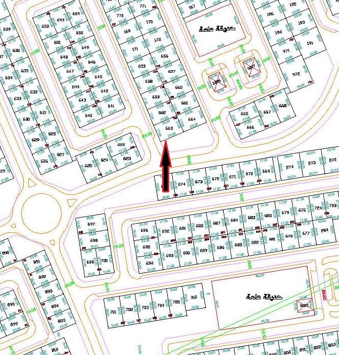 للبيع أرض بالعقيلة زاوية و إرتداد كبير