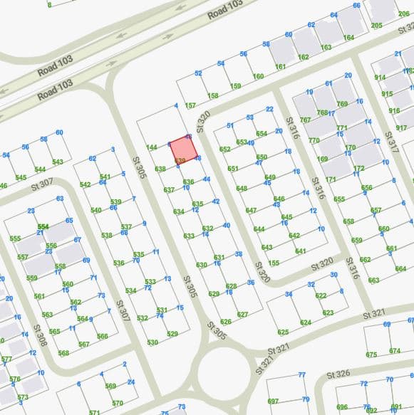 للبيع أراضي فى العقيلة شارع واحد