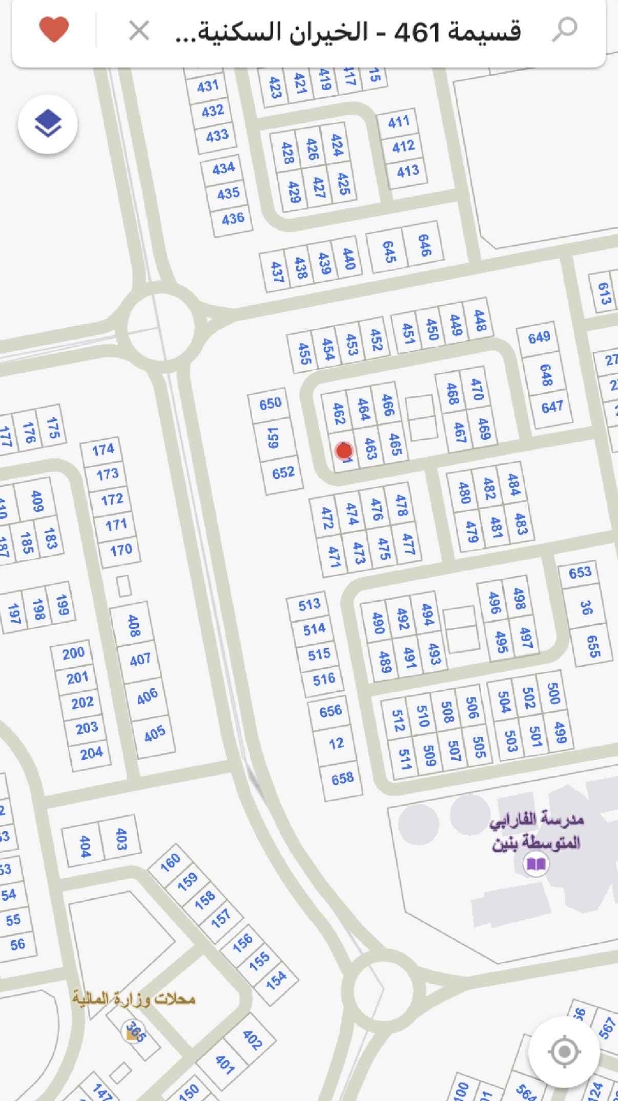 أرض للبيع فى الخيران السكنية
