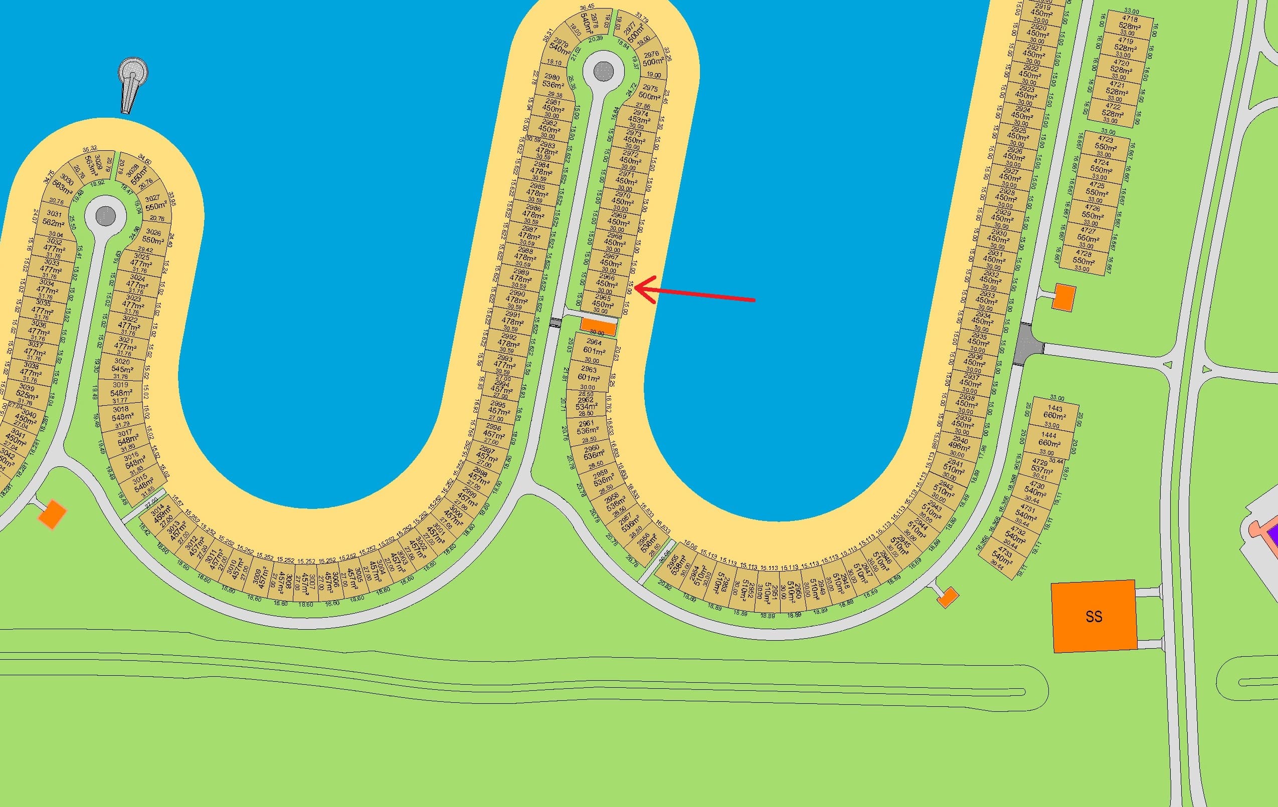 أرض للبيع فى صباح الاحمد البحريه