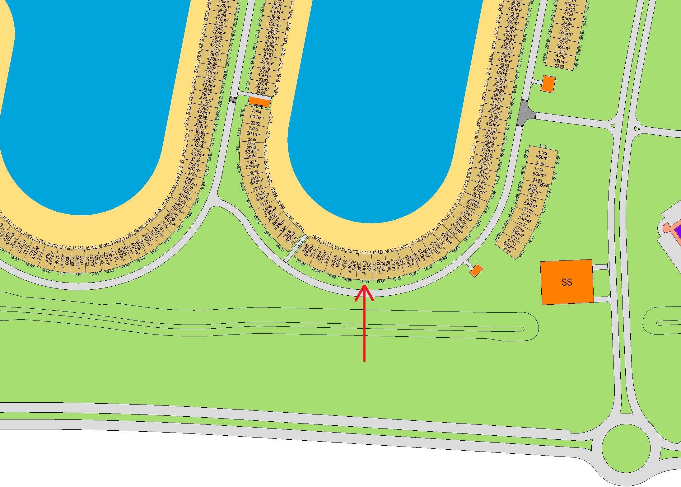 أرض للبيع فى صباح الاحمد البحريه