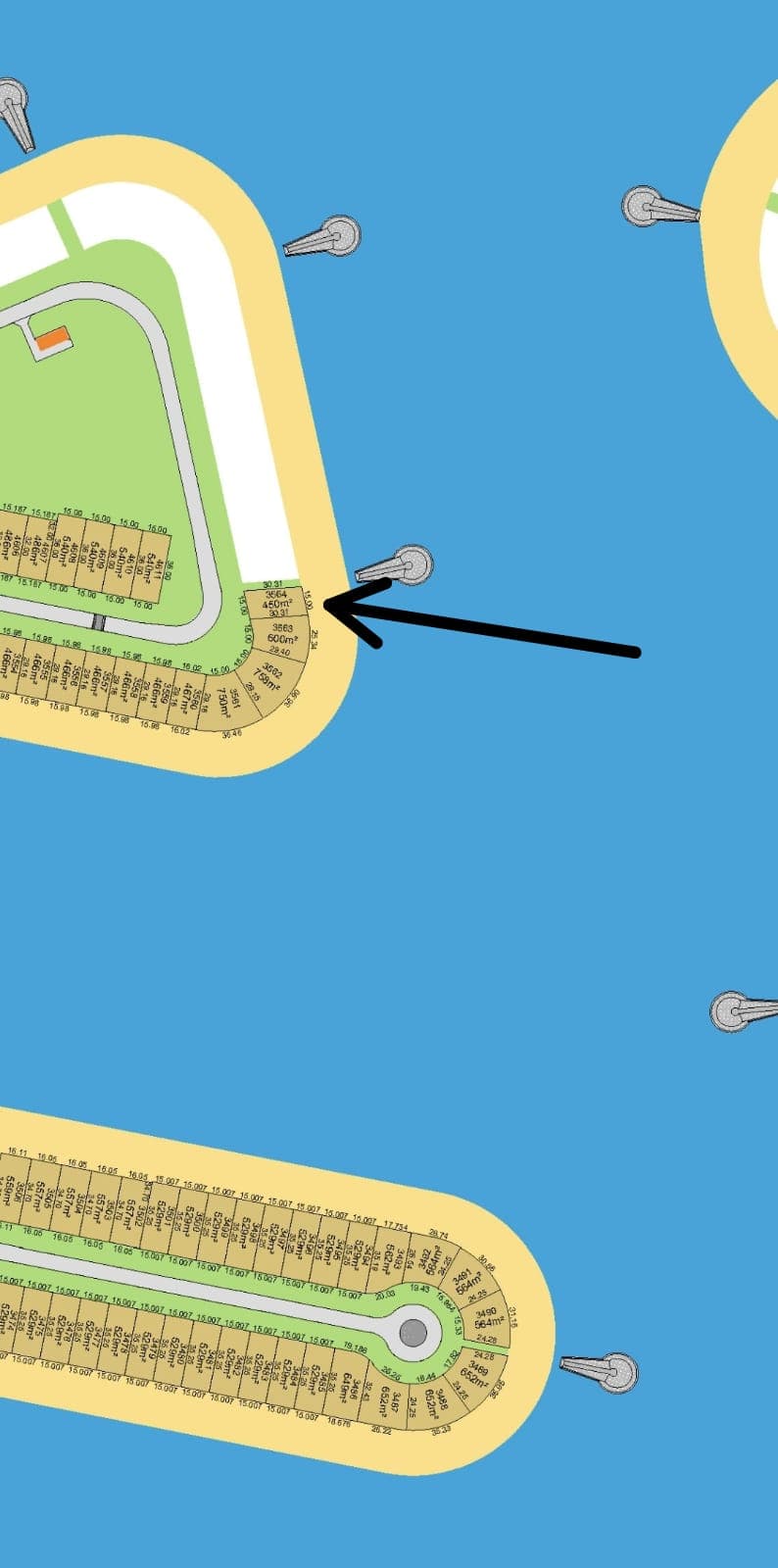 أرض مميزة للبيع فى البحرية