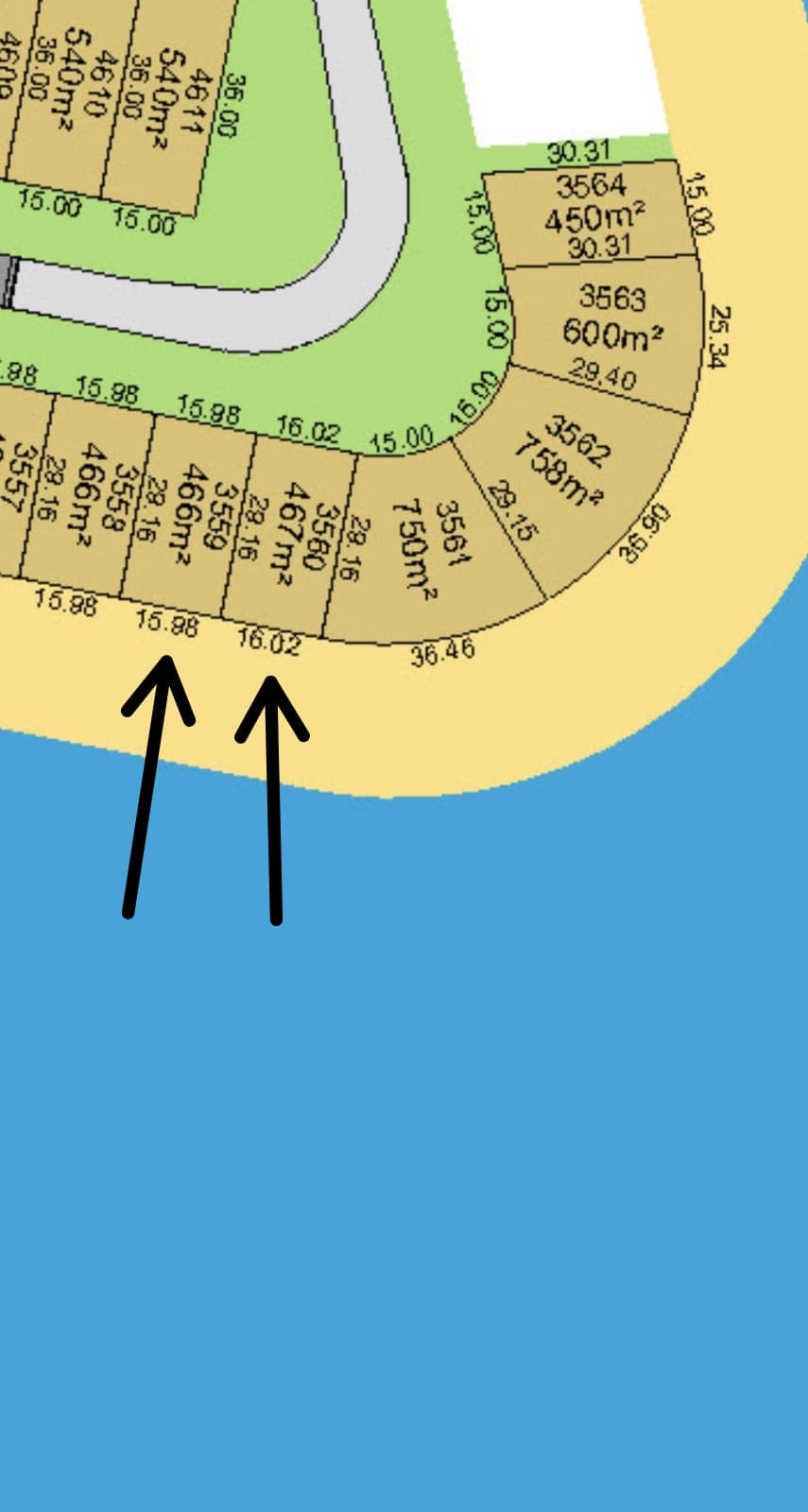 للبيع أرضين فى صباح الاحمد البحرية