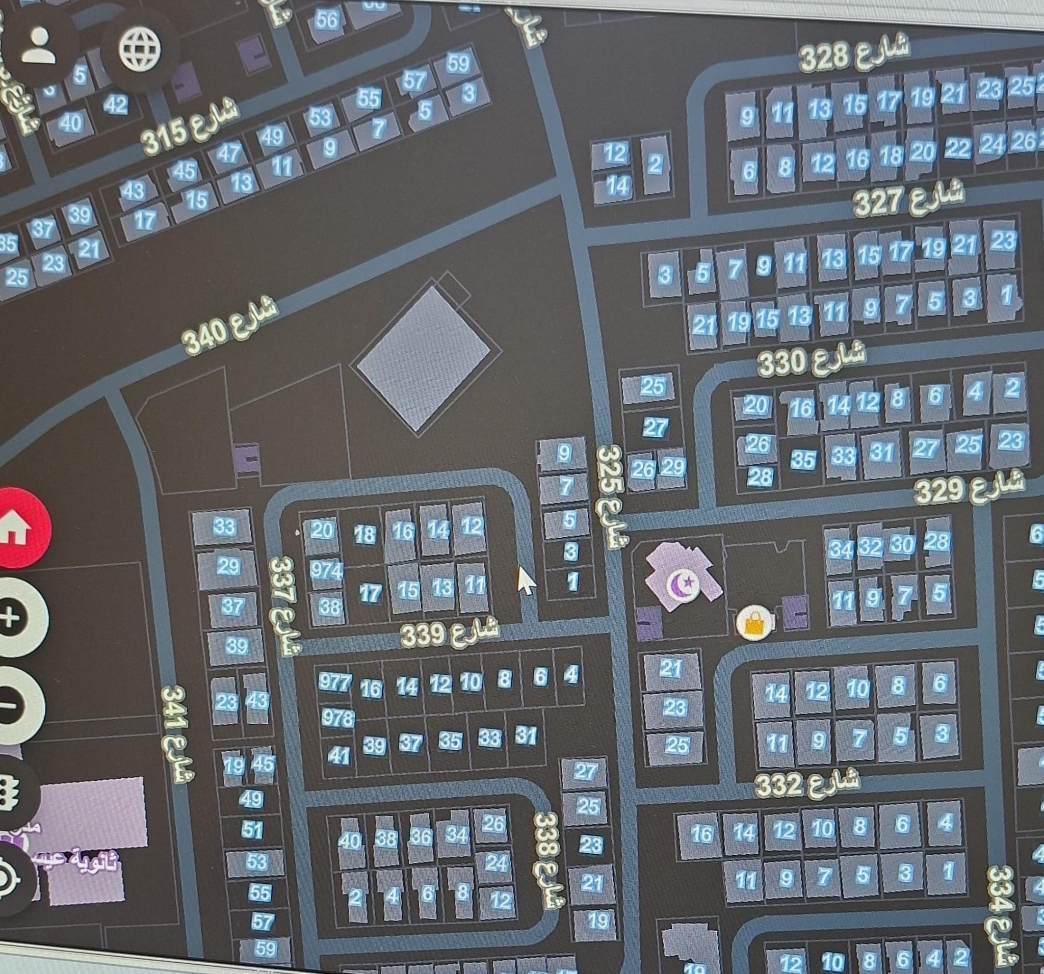 للبيع أرض فى منطقة العقيلة قطعة 3