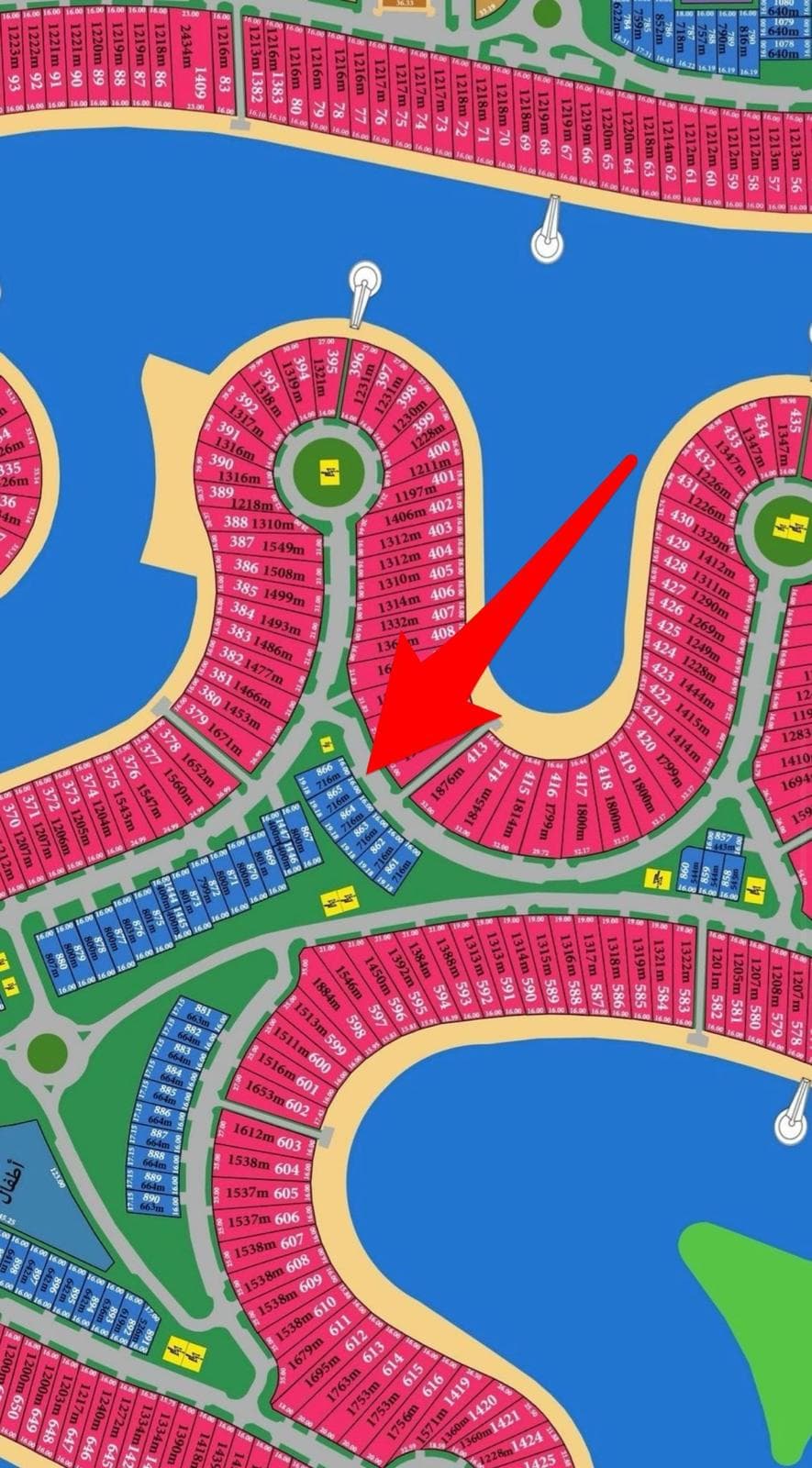 أرض للبيع فى صباح الاحمد البحرية