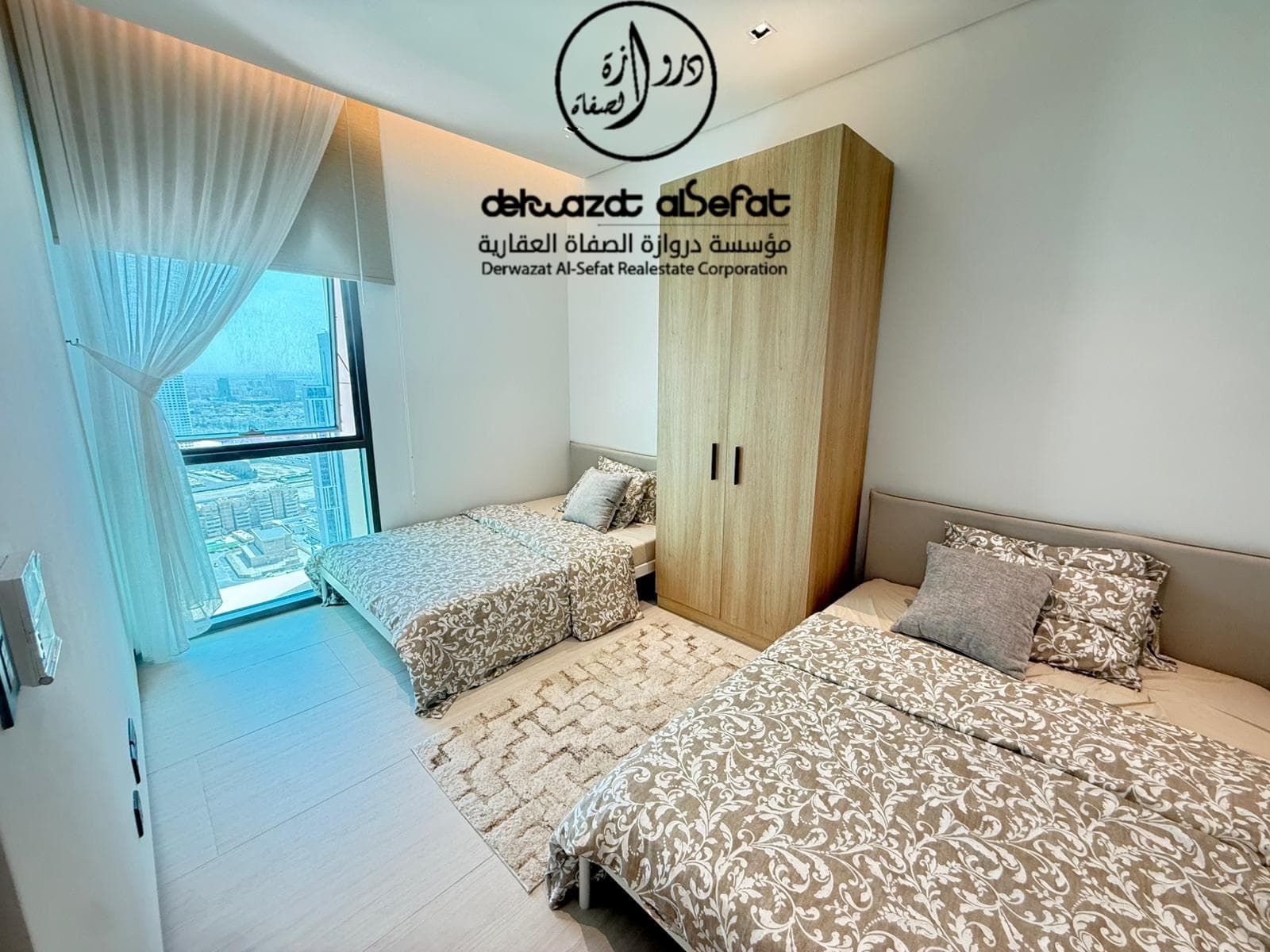 شقة للإيجار فى حصى المبارك