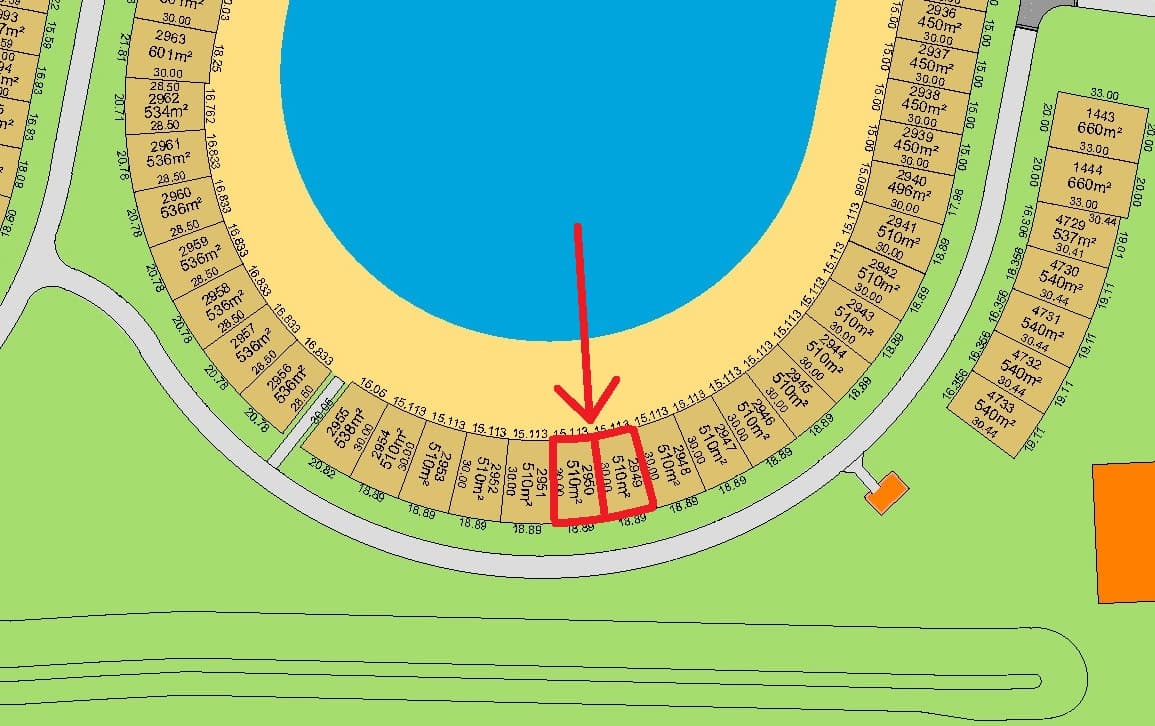 أرض مميزة للبيع فى البحرية