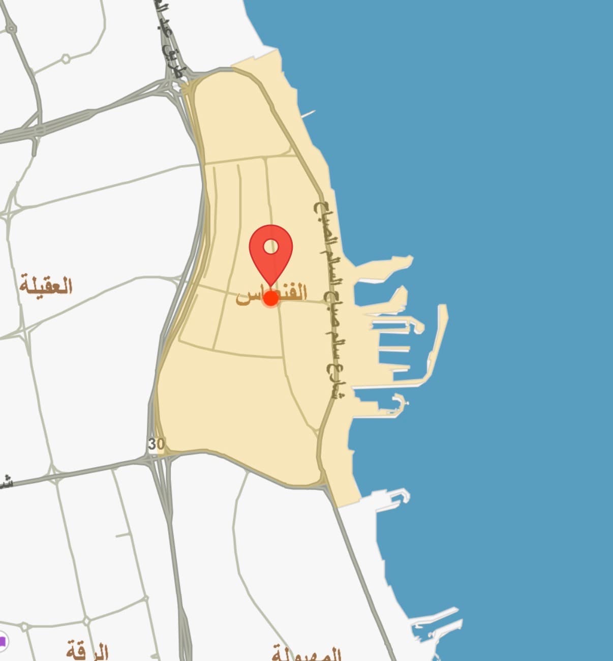 شقه للايجار في الفنطاس جديده