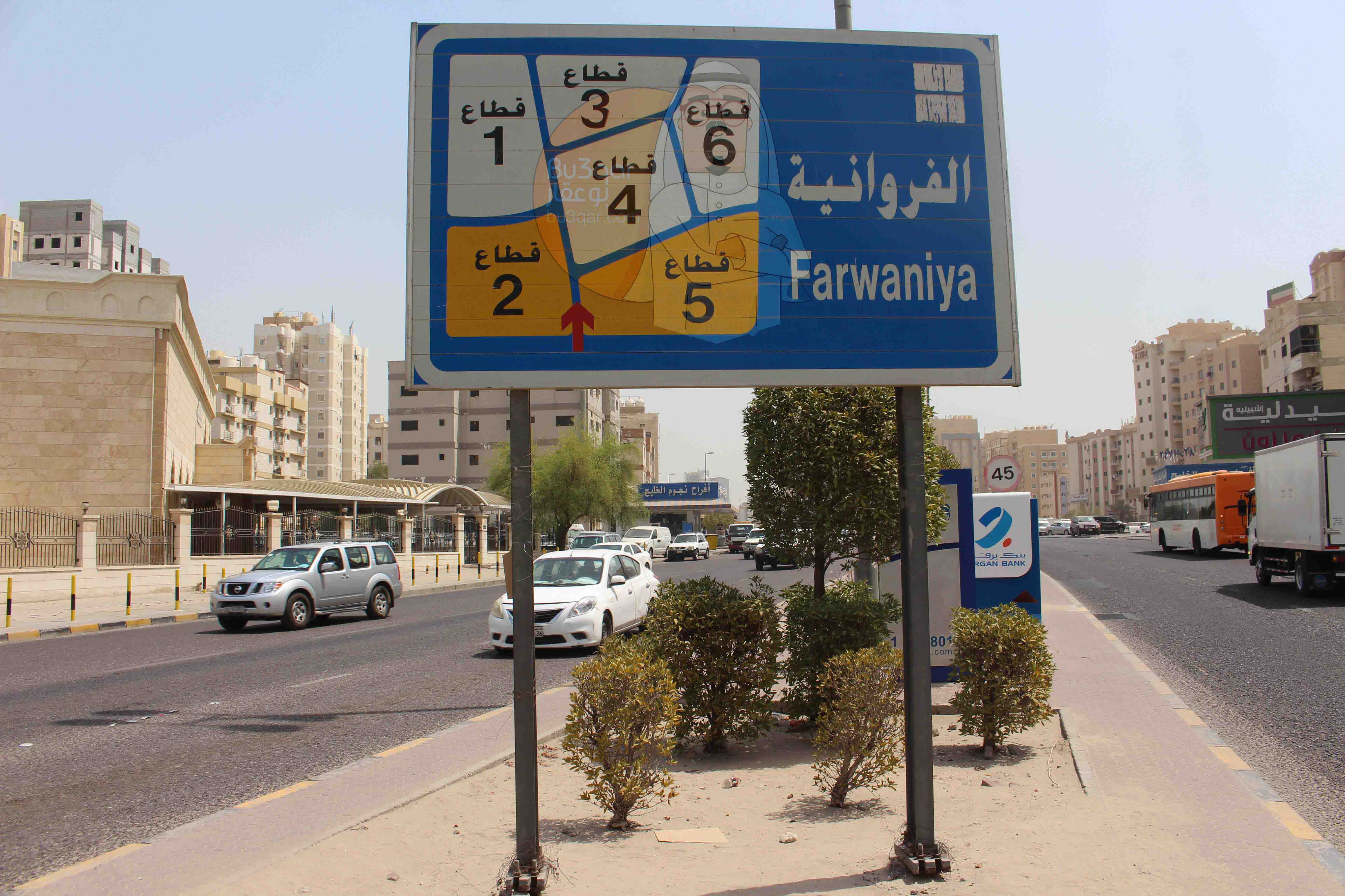 عمارة للبيع فى الفروانيه شارع واحد