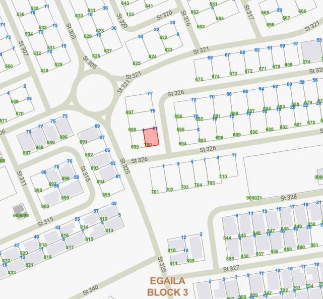 للبيع أرض فى العقيلة زاوية وارتداد