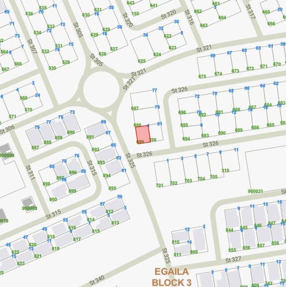 أرض للبيع فى العقيلة زاوية وارتداد