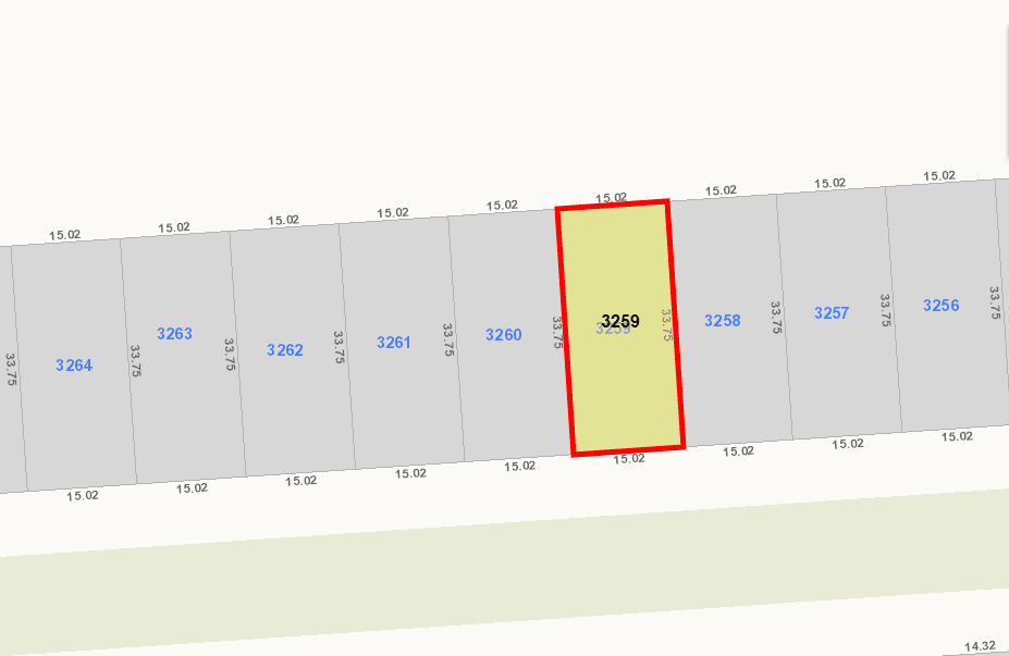 للبيع أرض فى صباح الاحمد البحريه المرحله الخامسه