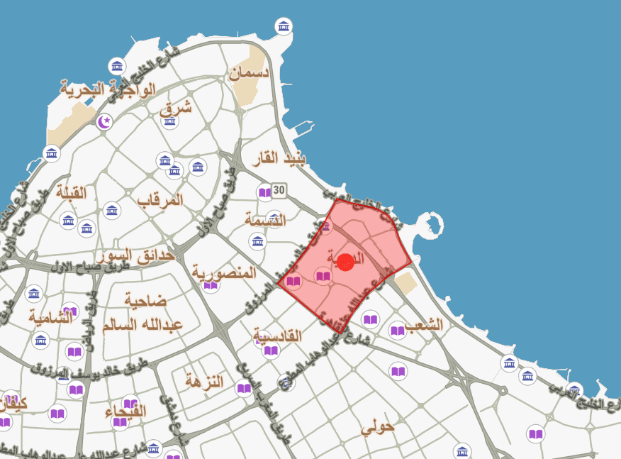 للبيع بيت فى الدعية قطعة 2