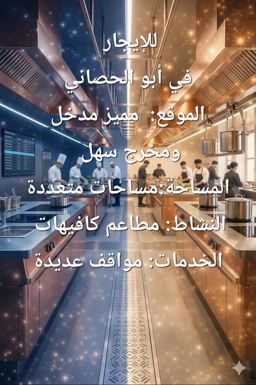موقع مميز للإيجار فى ابو الحصانى