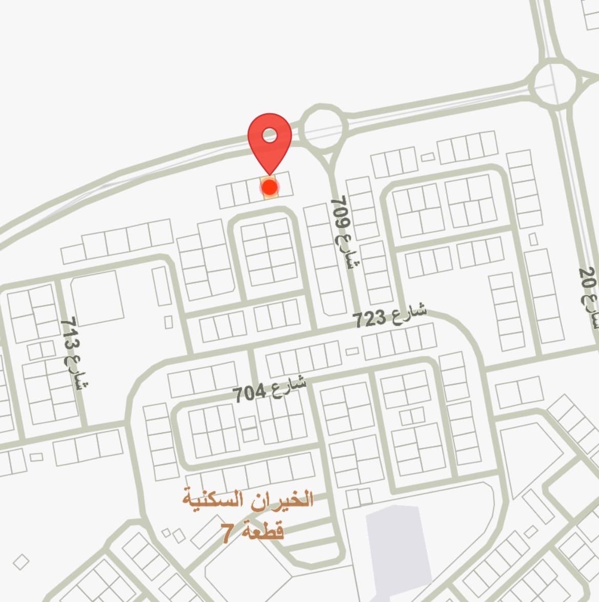 أرض للبيع فى الخيران السكنى